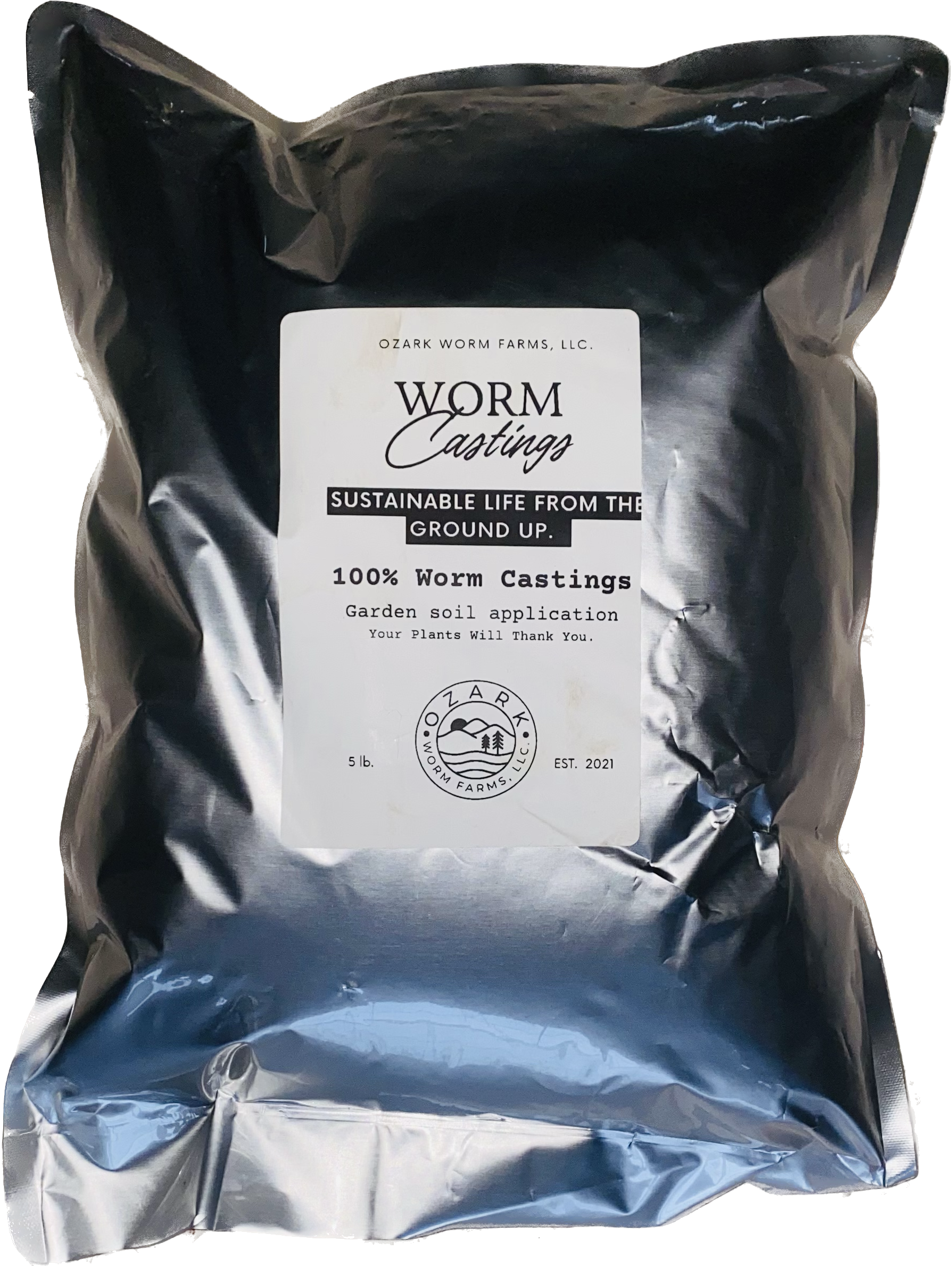 Worm Castings -25 lb Bag