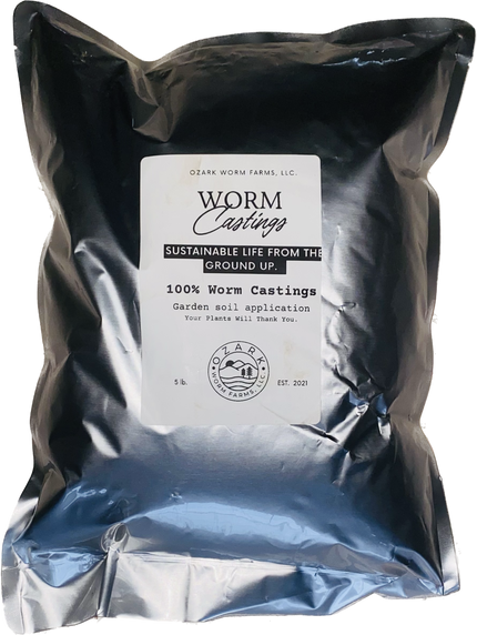 Worm Castings -25 lb Bag