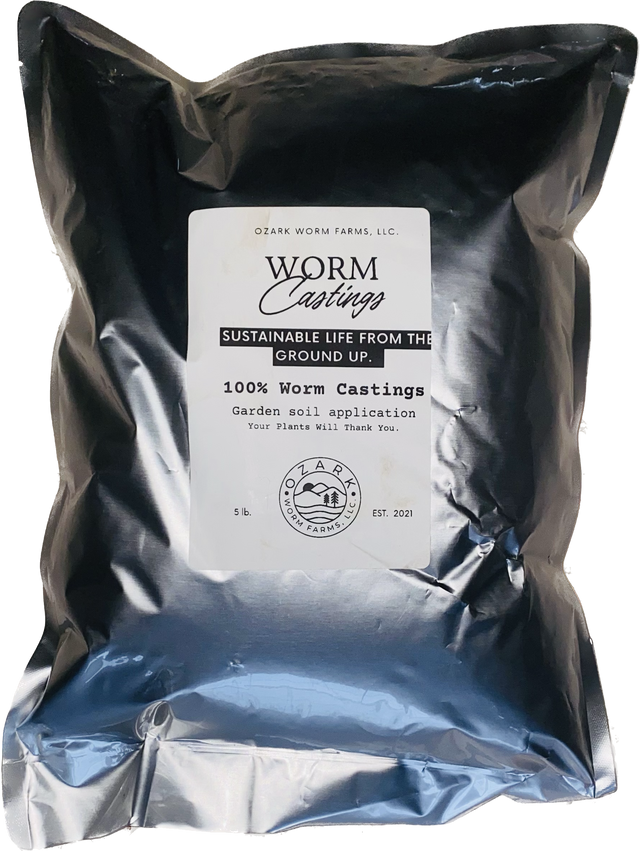 Worm Castings - 5 lb Bag