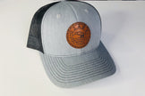 Leather Patch Hat Black/Heather Gray